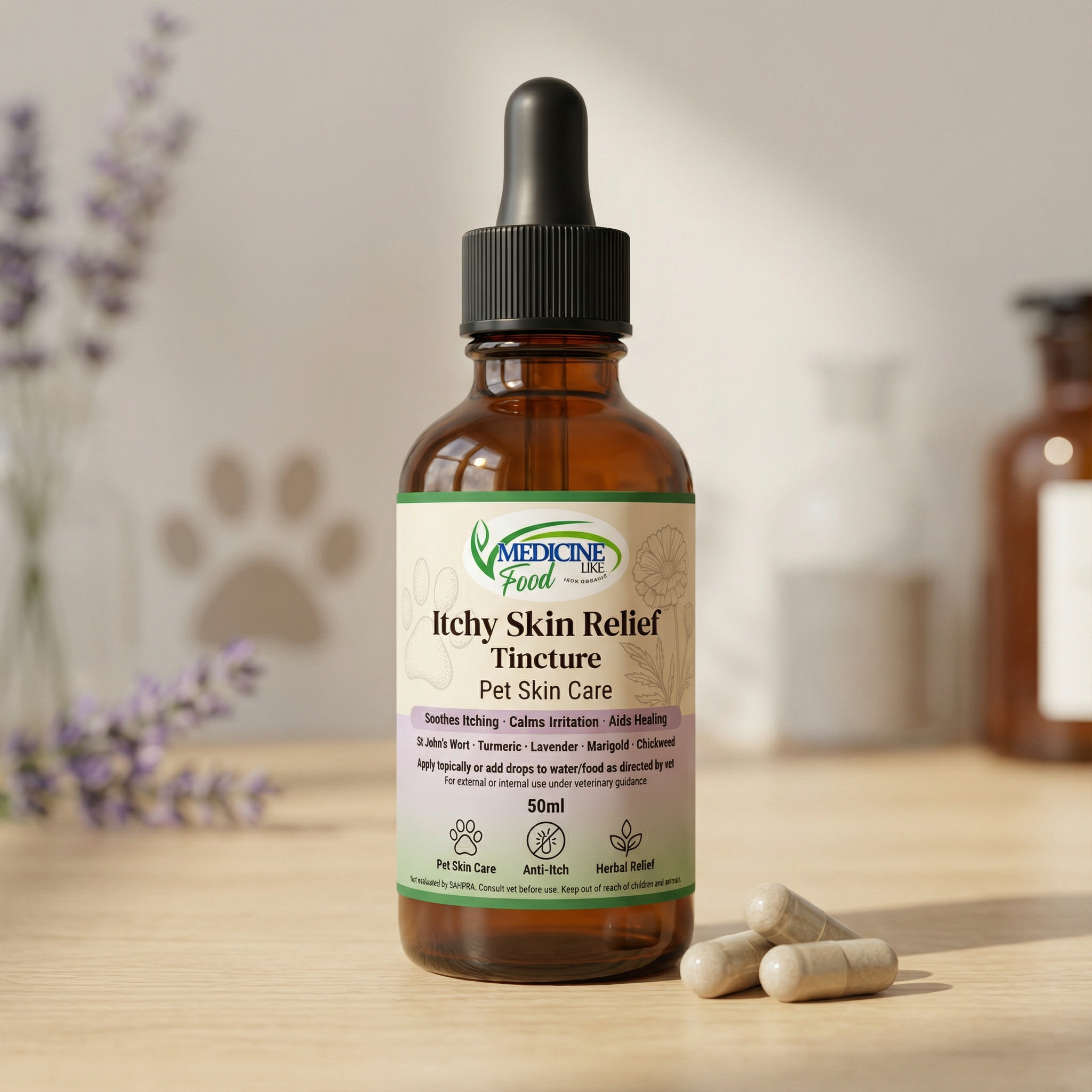 Itchy Skin Animal Remedies 50ml